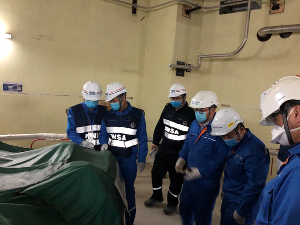 Nuclear Inspection SCNROS completed the nuclear safety inspection of control site prior to ...